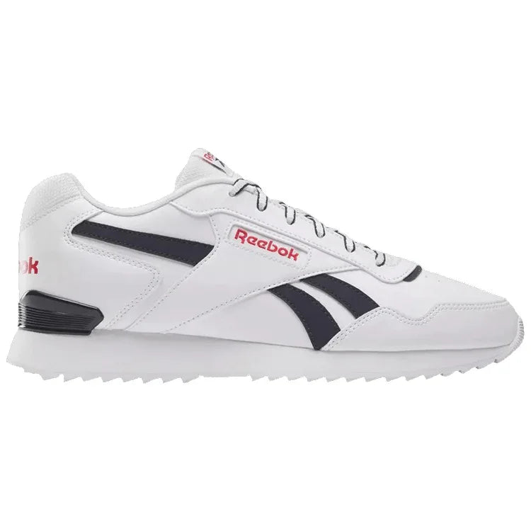 Reebok Glide Ripple Clip White Vector Navy Red Classic Casual Sneaker - Gomix Brands Outlet
